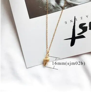 Alloy Shell Necklace Ocean Life Jewelry