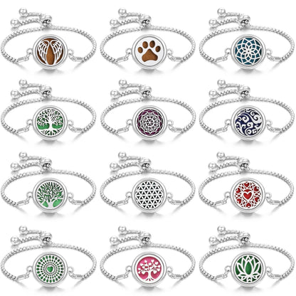 Stainless Steel Perfume Bracelet