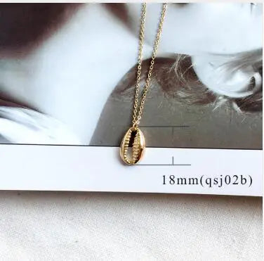 Alloy Shell Necklace Ocean Life Jewelry
